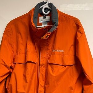Columbia Interchange Omni Tech Hooded Rain Jacket - Men's Large
